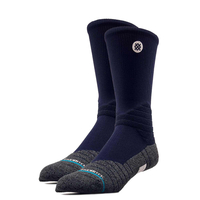 Unisex Socken - Icon Sport Crew - Navy, L, Blau