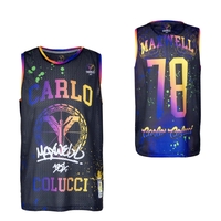Unisex Tanktop - Maxwell - Black / Multi, L, Schwarz