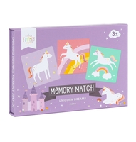 A Little Lovely Company Memory Match - Einhorn