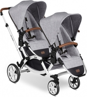 ABC Design Zoom Graphite grey Geschwisterkinderwagen