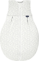 Alvi Kugelschlafsack Thermo Hearts white 110cm