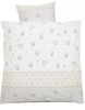 Alvi 401107666 Bettwäsche Standard Streifenbär beige 80x80cm 2016/2017