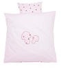 Alvi 401257132 Bettwäsche Glückspilz rosa 100x135cm