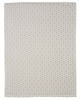 Alvi 931849448 Microfaser Baby Decke Raute taupe 75x100