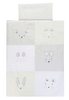 Alvi ausverkauft Bettwäsche Applikation Faces 100x135