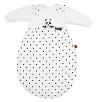 Alvi Baby-Mäxchen® 3 tlg. s.Oliver 50/56 Pandabär schwarz