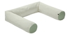 Alvi Bettschlange Bio-Baumwolle Smoky Stripe