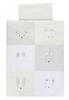 Alvi Bettwäsche Applikation Faces 100x135