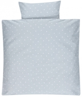 Alvi Bettwäsche Shell blau 80x80cm