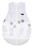Alvi Kugelschlafsack Thermo Hippo silber 110cm