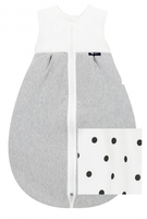 Alvi Kugelschlafsack Thermo little Dots grey 110cm