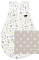 Alvi Kugelschlafsack Thermo Stars beige 80cm