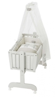 Alvi Pendelwiege Sina Buche Komplettset Giraffe beige