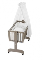 Alvi Pendelwiege Sina taupe Komplettset Traumschaf