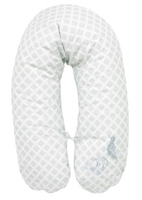 Alvi Stillkissen mit Bezug Applikation Meerlust bleu 190cm