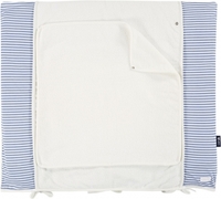 Alvi Wickelauflage+Bezug Set bellybutton Classic Line Löwe blau 70x85 cm