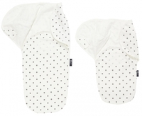 Alvi Wickeltuch Harmonie Dots grey