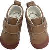 Anna und Paul Leder-Krabbelschuh Charlie mit Gummisohle Größe M-20/21 taupe