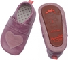 Anna und Paul Leder-Krabbelschuh Herz flieder mit Gummisohle (Anna und Paul GmbH)