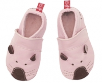 Anna und Paul Leder-Krabbelschuh Maus mit Ledersohle Größe L-22 rosa (Anna und Paul GmbH)