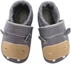 Anna und Paul Leder-Krabbelschuh Nilpferd eco elefant Gr. S-18/19