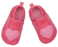 Anna und Paul Leder-Krabbelschuh Sweetheart altrosa mit Ledersohle
