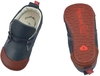 Anna und Paul Robbi Leder-Krabbelschuh mit Gummisohle M-20/21 marine