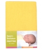 Baby Plus Spannbettlaken Frottee gelb 70x140cm