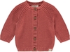 Babyface Baby Cardigan Bio-Baumwolle berry Gr.56