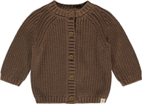Babyface Baby Cardigan Bio-Baumwolle coffee