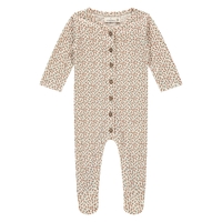 Babyface Baby Full Suit Long Sleeve - Snow and Flowers - Gr.50