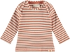Babyface Baby Langarm-Shirt Bio-Baumwolle gestreift terra Gr.68