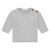 Babyface Baby Pullover - Light Grey Melange - Gr.50