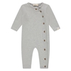 Babyface Baby Suit Long Sleeve - Light Grey Melange - Gr.68