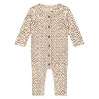 Babyface Baby Suit Long Sleeve - Snow and Flowers -
