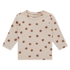 Babyface Baby T-Shirt Long Sleeve - Snow and Cookies - Gr.56