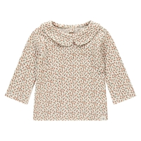 Babyface Baby T-Shirt Long Sleeve - Snow and Flowers - Gr.50