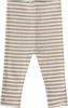 Babyface Babyhose Bio-Baumwolle gestreift coffee