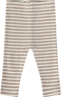 Babyface Babyhose Bio-Baumwolle gestreift coffee