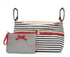 Babymel BM 7973 Stroller Organiser Navy Stripe