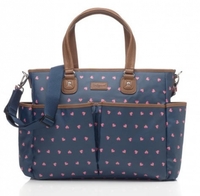 Babymel BM 9496 Bella Wickeltasche origami heart navy