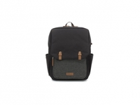 Babymel George Black/Tweed Wickeltasche