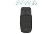 Babyworld Winterfußsack Kinley Reflekt schwarz