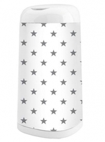 Bezug für Angelcare® Windeleimer Dress-Up Grey Stars