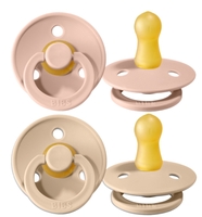 BIBS Schnuller aus Naturgummi Blush/Vanilla 0-6 Monate