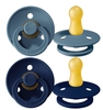 Bibs Schnuller aus Naturgummi Deep Space/Petrol 0-6 Monate