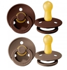 BIBS Schnuller aus Naturgummi Mocha/Dark Oak 6-18 Monate