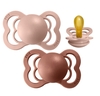 BIBS Schnuller Surpreme Woodchuck/Blush Latex 6-18 Monate