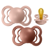 BIBS Schnuller Surpreme Woodchuck/Blush Latex 6-18 Monate