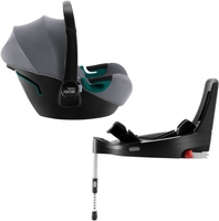 Britax Römer Baby Safe 3 i-Size inkl. Flex Base iSense BR Frost Grey